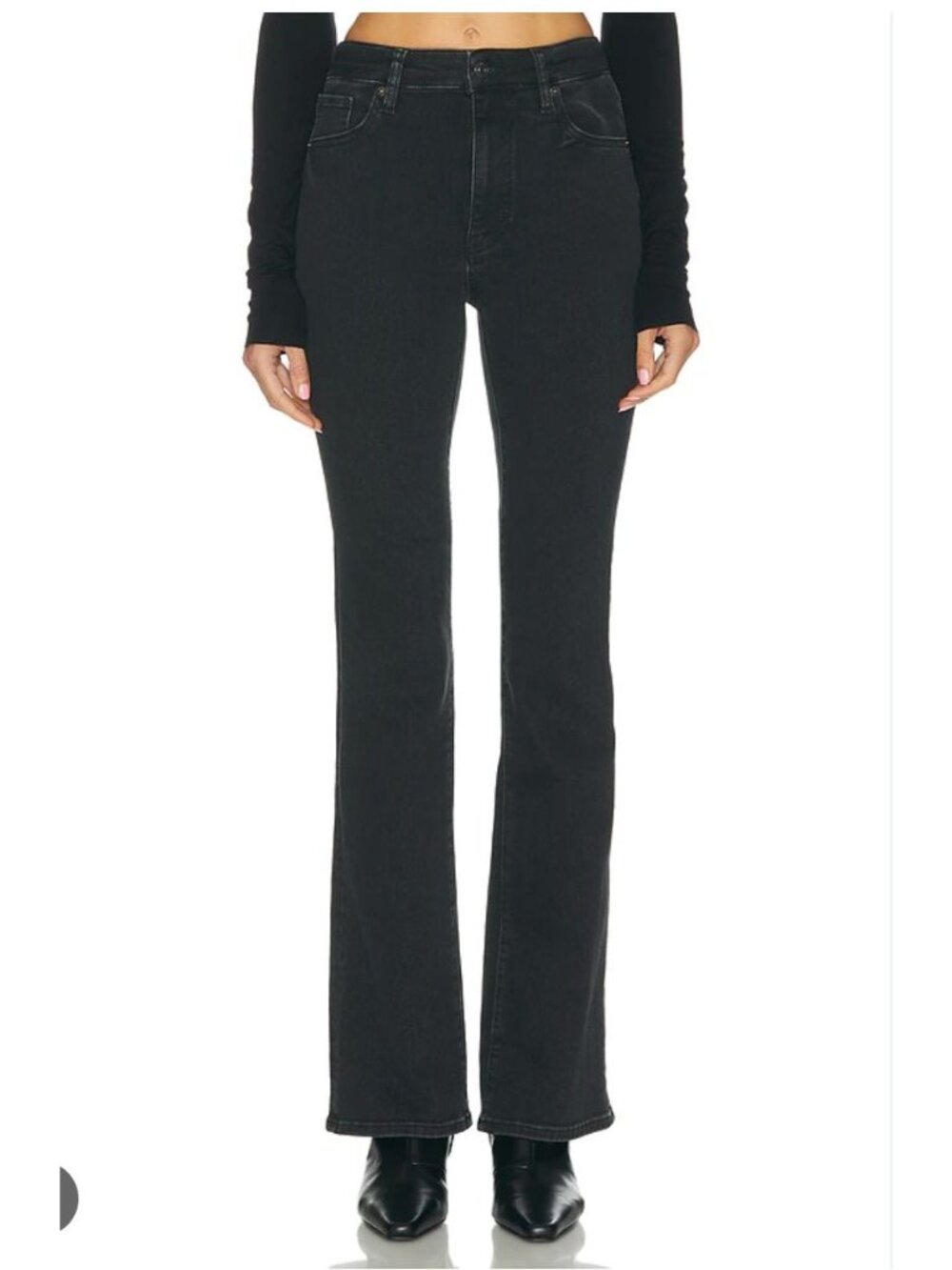 Mother The Doozy High-Rise Flared Jeans in Not Guilty NWOT - Size 30
